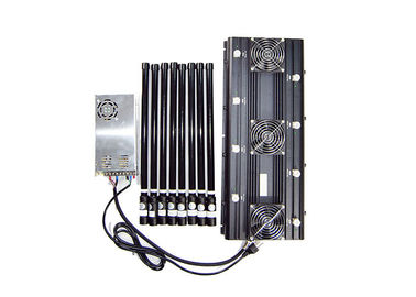 8 GSM WIFI ζωνών 4G 3G Jammer τηλεφωνικών σημάτων κυττάρων 165 Watt